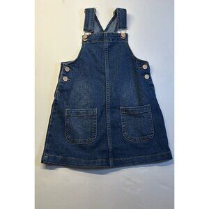 Jordache (3T) Denim Jean Jumper (vintage 90s)‎